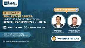 Alternative Real Estate Assets: Investing Beyond Traditional Rental Properties and REITs