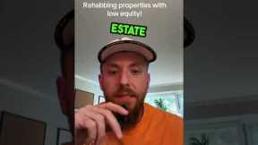 Rehabbing free and clear properties with hard money