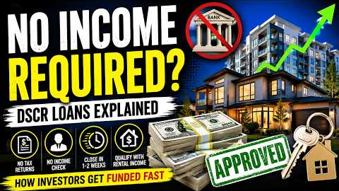 DSCR Loans Explained: Buy Rental Properties Without Showing Income | Real Estate Investor Funding