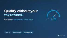 What Is a DSCR Loan? Investment Property Financing Explained in 90 Seconds